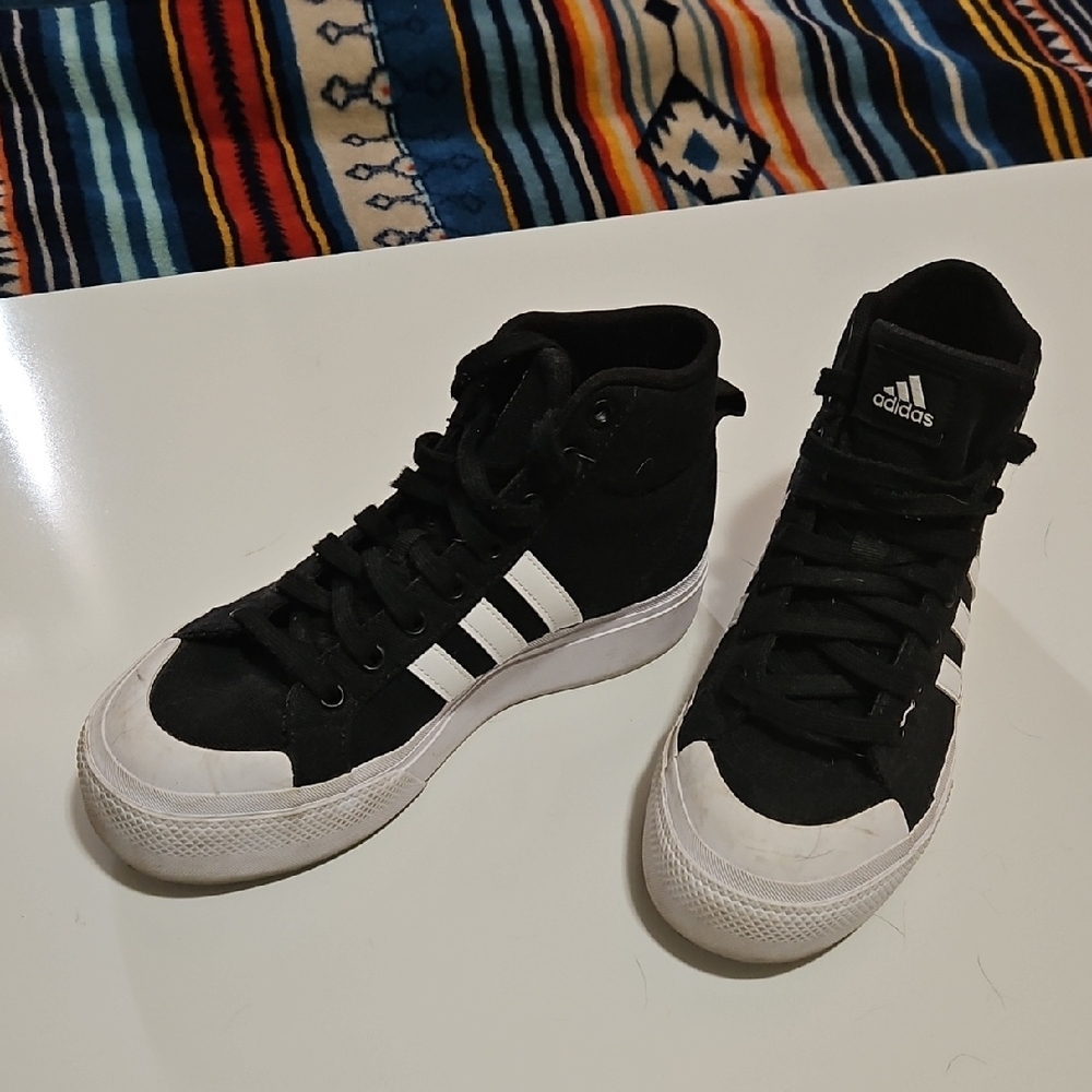 Adidas Black and White Classic Sneakers